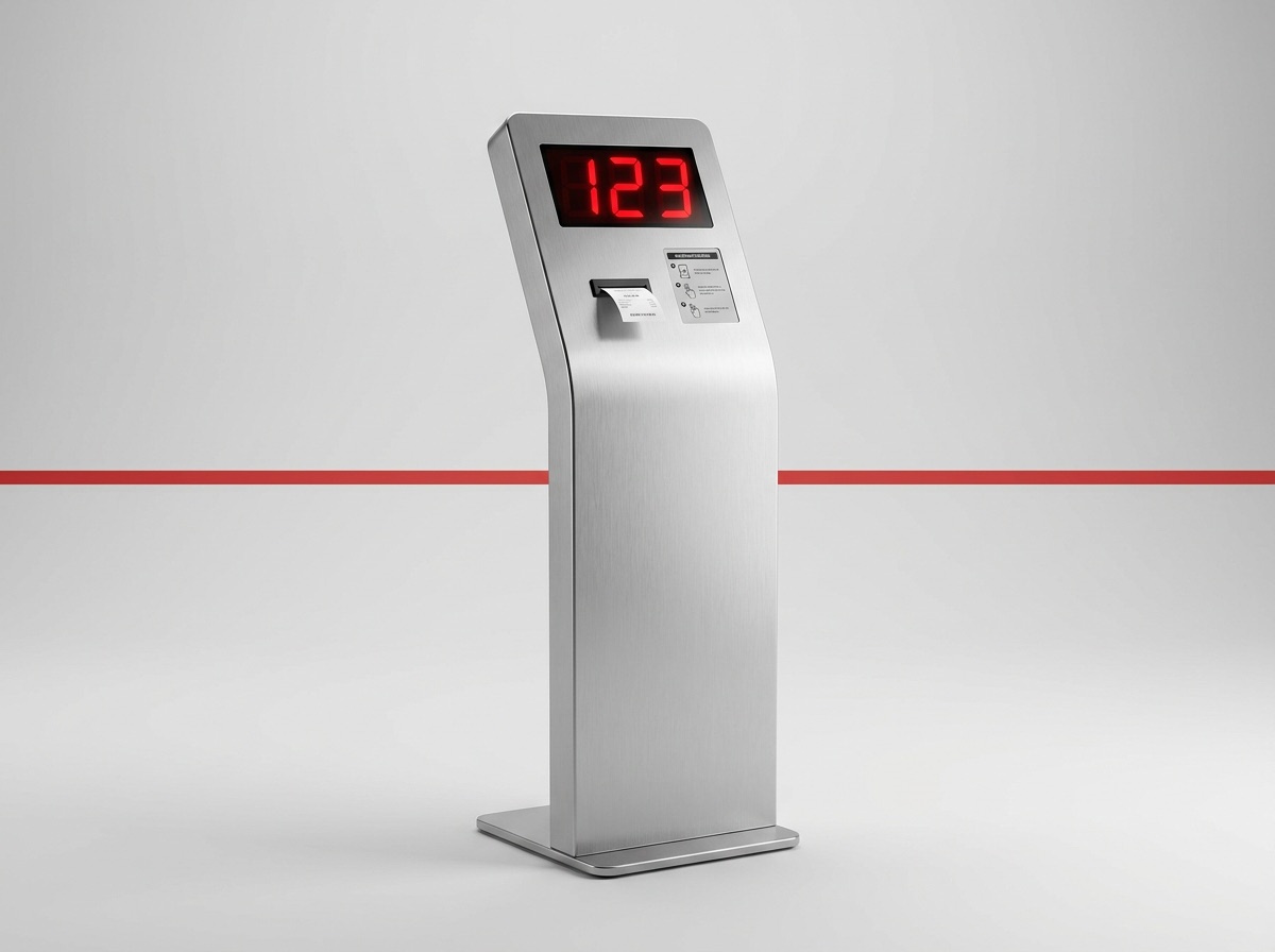 Sistema de turnos con pantalla LED